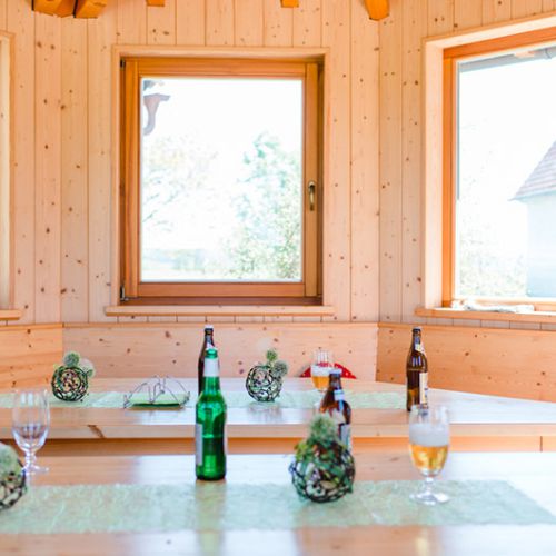 Gartenhaus auf dem Ferienhof Altmühlhof