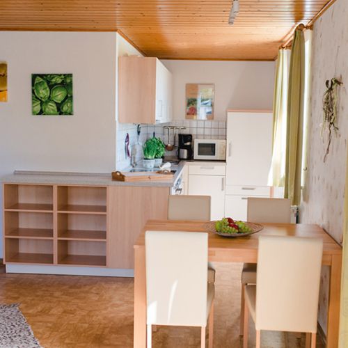 Küche der Ferienwohnung "Morgensonne"